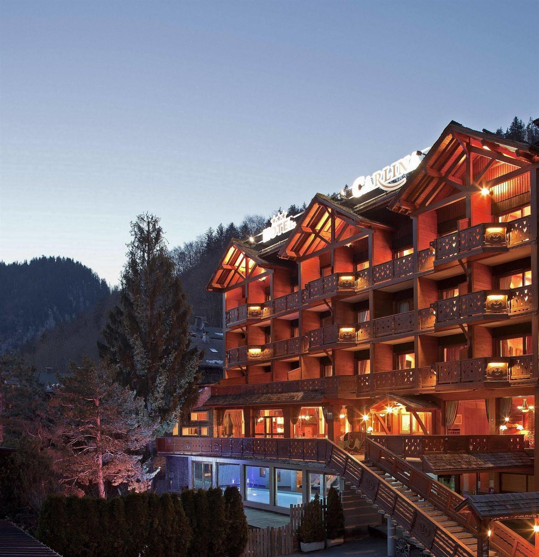 Hotel Carlina La Clusaz Exteriér fotografie