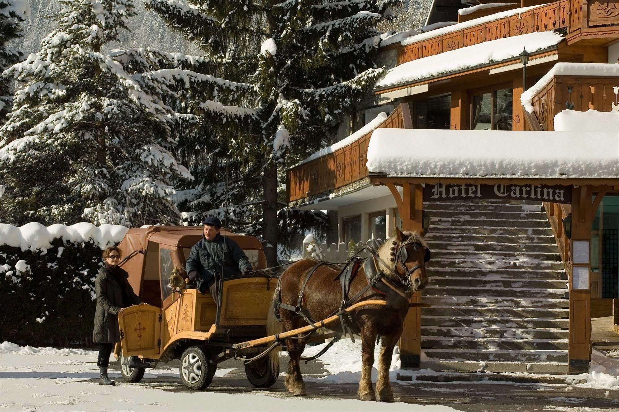 Hotel Carlina La Clusaz Exteriér fotografie